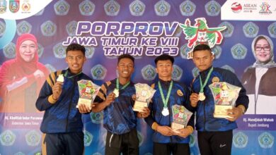 Keren, 4 Pesilat Sumbang 4 Medali untuk Kontingen Porprov Jember