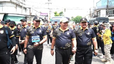 Lepas Gerak Jalan Tajemtra 2023, Bupati Hendy Imbau Peserta Tak Lalaikan Salat