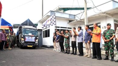 Lepas Armada Logistik Pemilu 2024, Bupati Target 90 Persen Partisipasi Pemilih