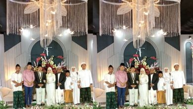 Fawait Hadiri Resepsi Pernikahan Afifah Hafidzah 30 Juz Putri Anggota DPRD Jember