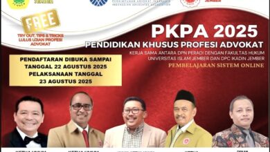 Gandeng Peradi dan Ikadin, UIJ Gelar PKPA 2025 Untuk Mencetak Advokat Andal