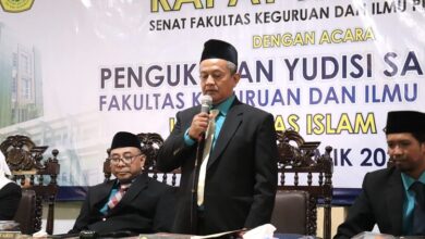 Pengukuhan Yudisi Sarjana S1, Dekan FKIP UIJ Sebut 3 Hal yang Mesti Disiapkan Alumni
